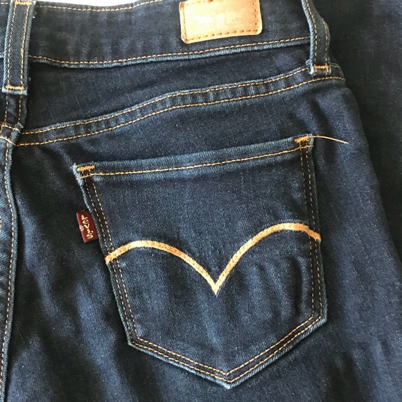 Levi’s Dark Denim Jeans Skinny W26 L30 - Picture 6 of 7